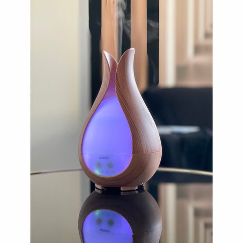 Ultraschall Luftbefeuchter Aroma Diffusor mit LED Licht und Fernbedienung - Easy2sell - Deluxe