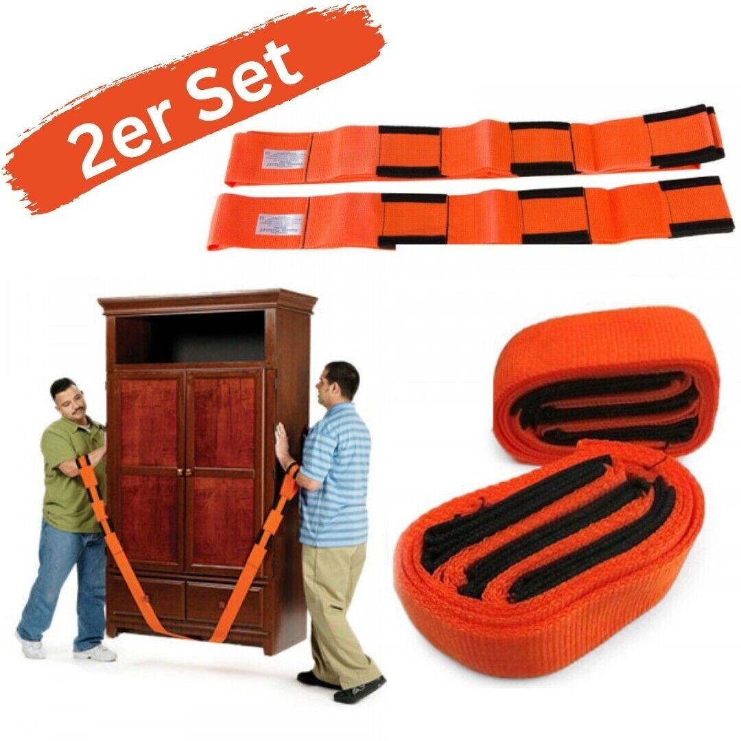Umzugs - Tragegurte Set 2 Stück - Easy2sell - Deluxe