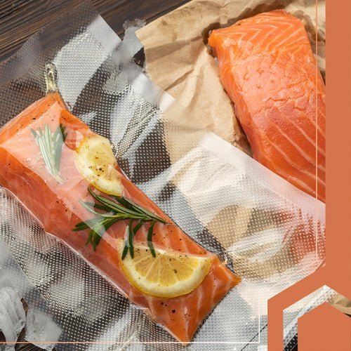 Vakuumierfolie Rolle 28 x 600 cm – Rändelfolie Transparent für Vakuumierer - Easy2sell - Deluxe