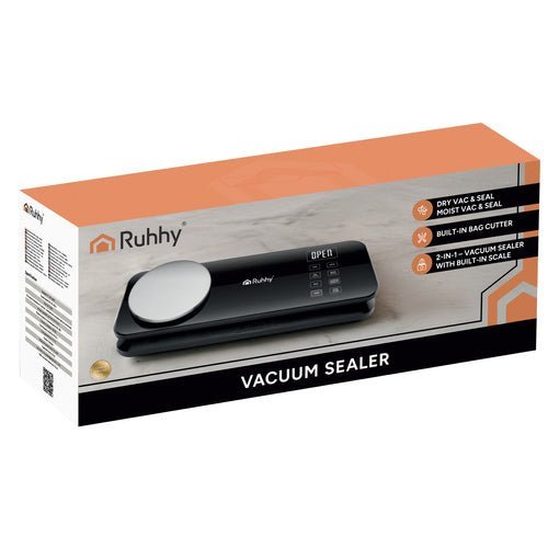 Vakuumiergerät mit Waage und Cutter – 120W Vakuumierer für Lebensmittel - Easy2sell - Deluxe