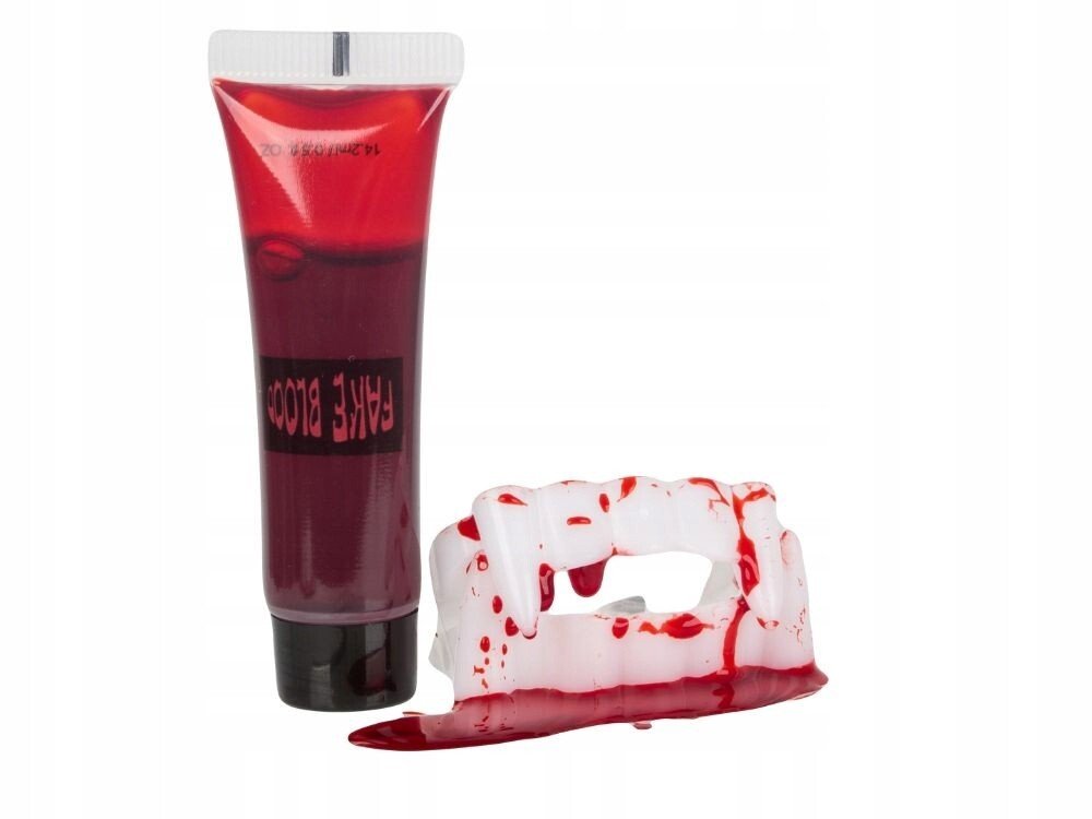Vampir Zähne mit Kunstblut - Easy2sell - Deluxe