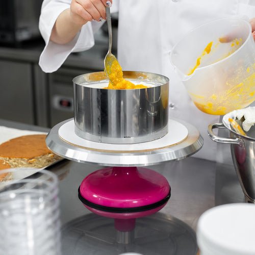 Verstellbare Kuchenform 16–30 cm, 20 cm hoch, Edelstahl - Easy2sell - Deluxe