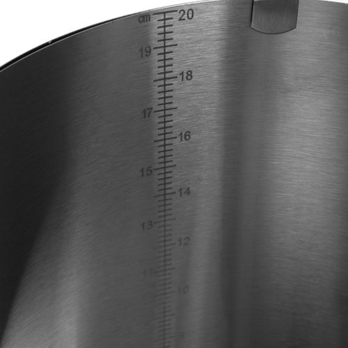Verstellbare Kuchenform 16–30 cm, 20 cm hoch, Edelstahl - Easy2sell - Deluxe