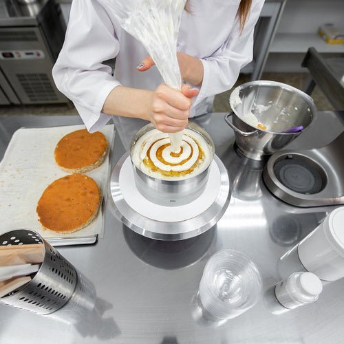 Verstellbare Kuchenform 16–30 cm, 20 cm hoch, Edelstahl - Easy2sell - Deluxe