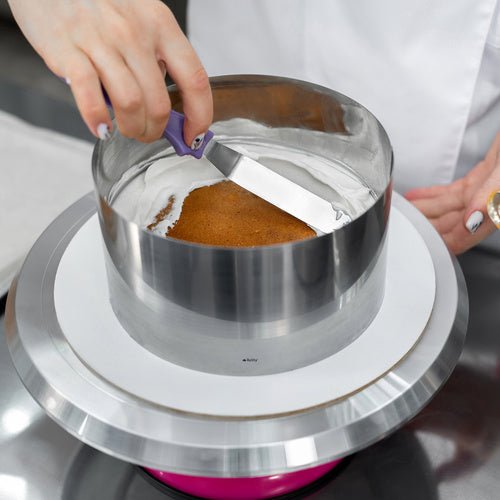 Verstellbare Kuchenform 16–30 cm, 20 cm hoch, Edelstahl - Easy2sell - Deluxe