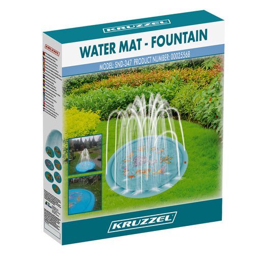 Wassersprinkler Matte für Kinder – Garten Wasserfontäne, 150 cm, Mehrfarbig - Easy2sell - Deluxe