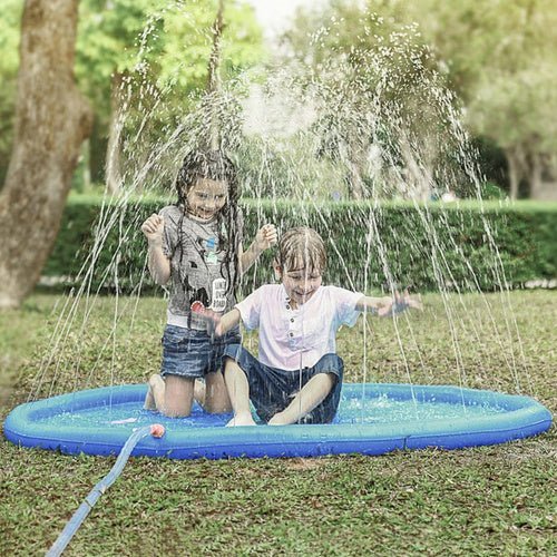 Wassersprinkler Matte für Kinder – Garten Wasserfontäne, 150 cm, Mehrfarbig - Easy2sell - Deluxe