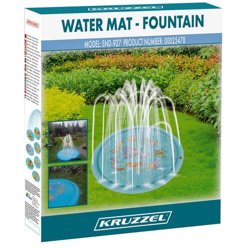 Wassersprinkler Matte für Kinder – XL 165 cm Garten Wasserspielzeug PVC - Easy2sell - Deluxe