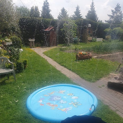 Wassersprinkler Matte für Kinder – XL 165 cm Garten Wasserspielzeug PVC - Easy2sell - Deluxe