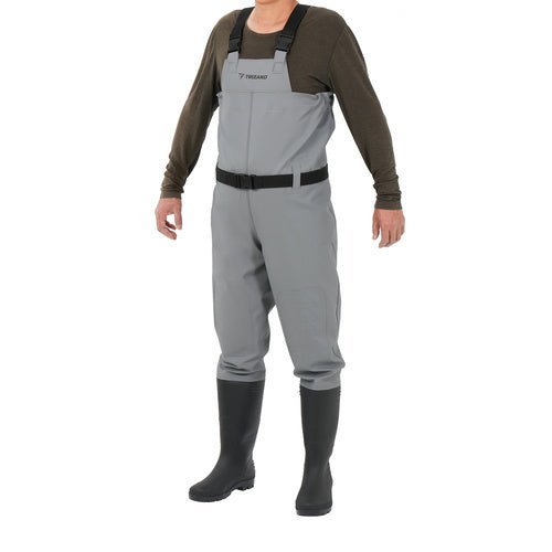 Wathose Größe 41 mit verstellbaren Trägern und rutschfester Sohle - Easy2sell - Deluxe