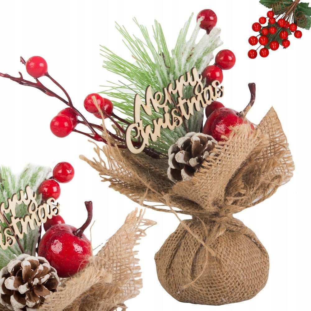 Weihnachtlicher Tischschmuck mit Blumen - Easy2sell - Deluxe