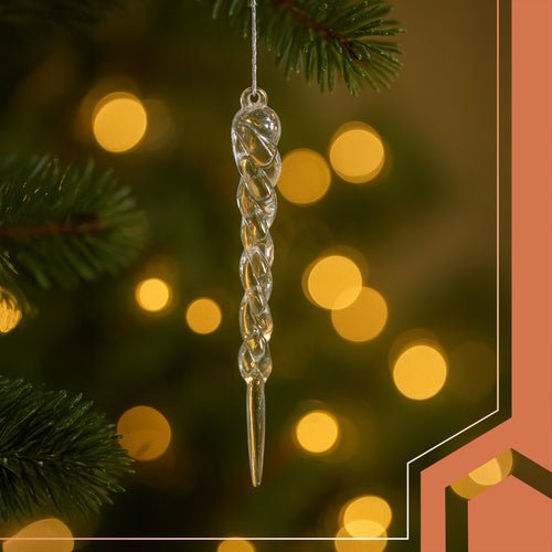 Weihnachtsbaum - Eiszapfen, 12 Stück, Ruhhy 25377 - Easy2sell - Deluxe