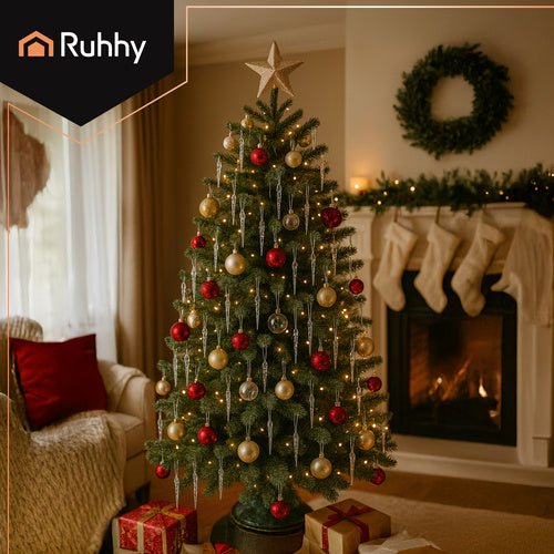 Weihnachtsbaum - Eiszapfen, 12 Stück, Ruhhy 25377 - Easy2sell - Deluxe