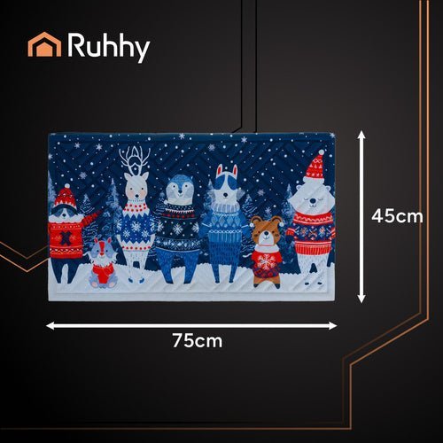 Weihnachtsfußmatte 75x45 cm – Festliche Schmutzfangmatte für Außen - Easy2sell - Deluxe
