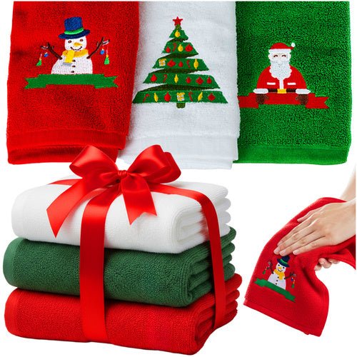 Weihnachtshandtücher - 3er - Set Ruhhy 26727 - Easy2sell - Deluxe