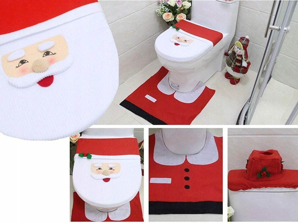 Weihnachtsmann Badezimmer Set 3 - teilig - Easy2sell - Deluxe