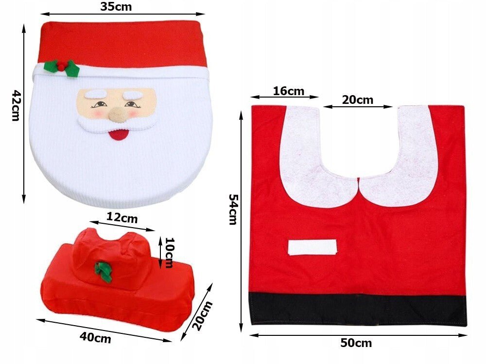 Weihnachtsmann Badezimmer Set 3 - teilig - Easy2sell - Deluxe