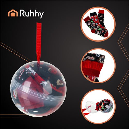 Weihnachtssocken - 3 Stück Größen 38 - 43 Ruhhy 26438 - Easy2sell - Deluxe