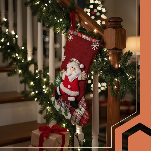 Weihnachtssocken - dekorativ 4 Stück Ruhhy 26467 - Easy2sell - Deluxe