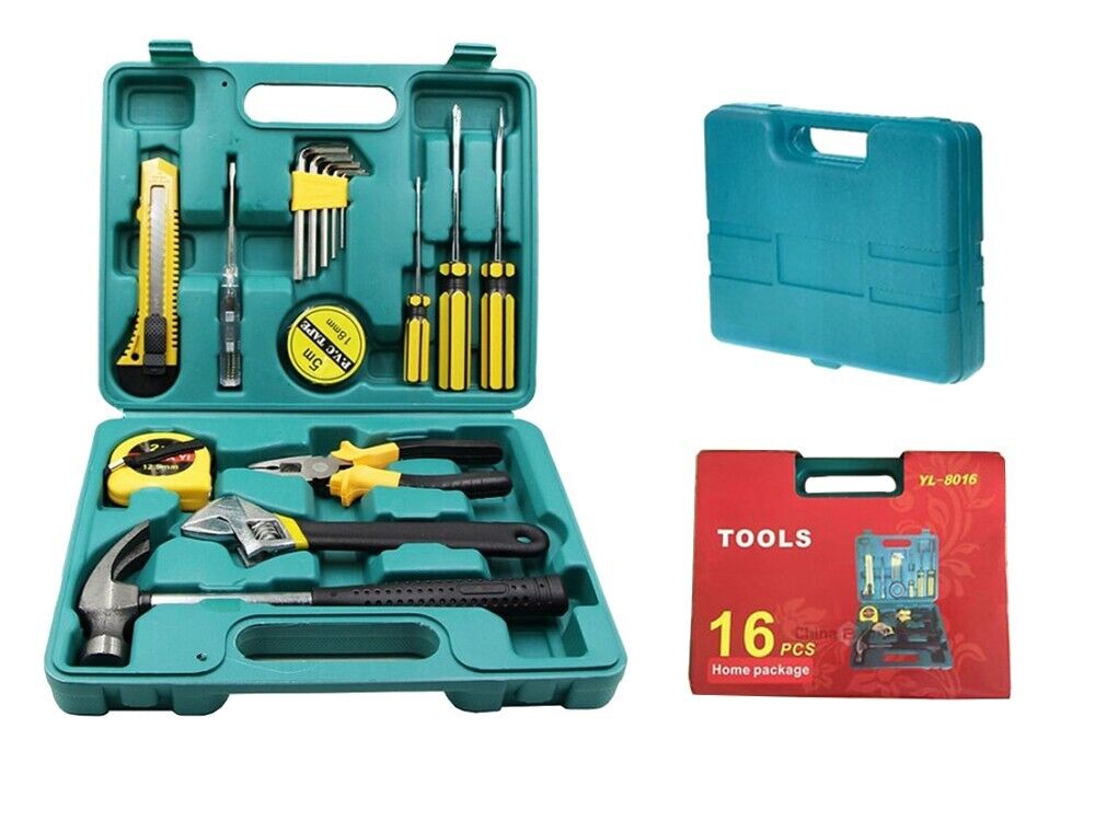Werkzeugkoffer 16 - teilig für Haushalt - Easy2sell - Deluxe
