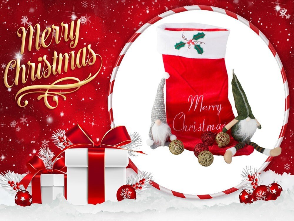 XL Nikolaus Weihnachtsstrumpf Deko - Easy2sell - Deluxe