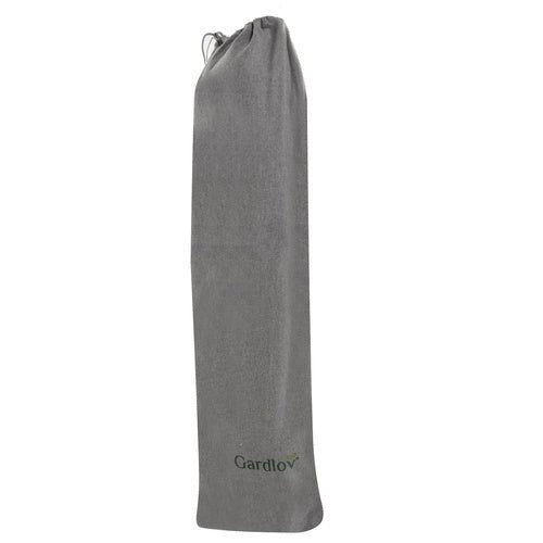 XXL Doppel - Gartenhängematte mit Spreizstab – 250kg Belastbar, Grau - Easy2sell - Deluxe