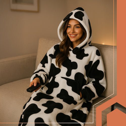 XXL - Sweatshirt - schwarz - weiße Decke Ruhhy 26538 - Easy2sell - Deluxe