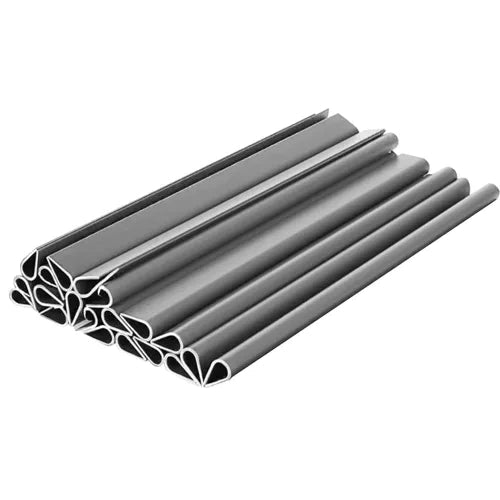 Zaunbandclips Befestigungsclips für Sichtschutzstreifen Grau PVC 20er Set - Easy2sell - Deluxe