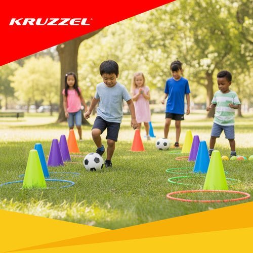 Zielwurf - Geschicklichkeitsspiel 3 - in - 1 Set mit Kegeln, Ringen und Bällen - Easy2sell - Deluxe